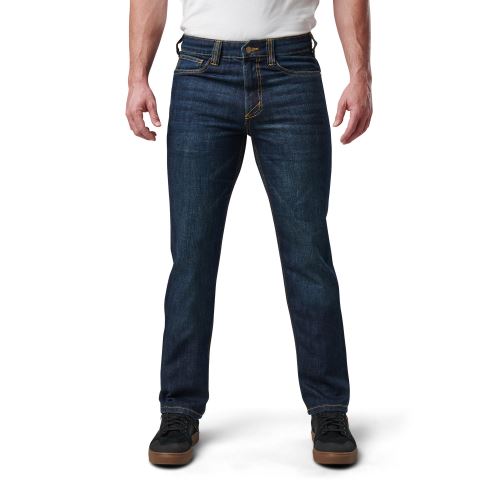 Kalhoty 5.11 Defender-Flex Jean Straight - DW Indigo