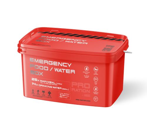 PRO RATION Food Water Emergency Box