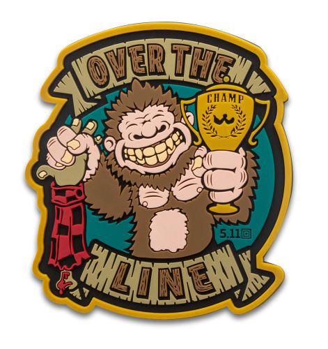 Nášivka 5.11 Sasquatch Arm Wrestler Patch - Khaki