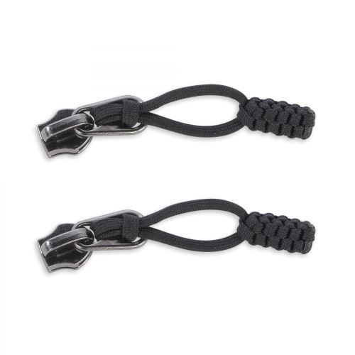 Tatonka Zipper Puller Knot (Paar) - black