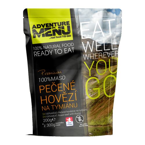 100% Pečené hovězí maso na tymiánu - 200g