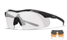 Brýle Wiley X VAPOR COMM Matte Black 2,5 mm - Grey + Clear + Light Rust (1)