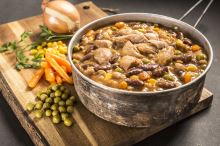 Kuřecí po zahradnicku s fazolemi - 400g (2)