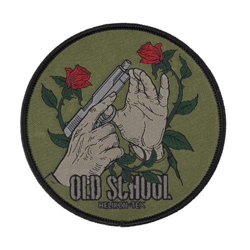 Nášivka Helikon Old School Patch - Green