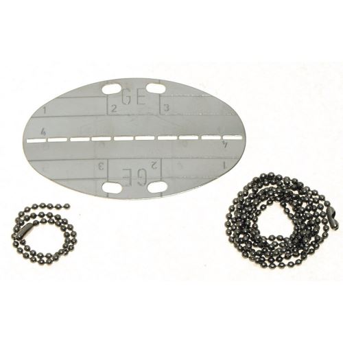 identifikační známky MFH BW DOG TAG
