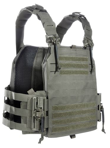 Tasmanian Tiger Plate Carrier QR LC IRR - Stone grey Olive