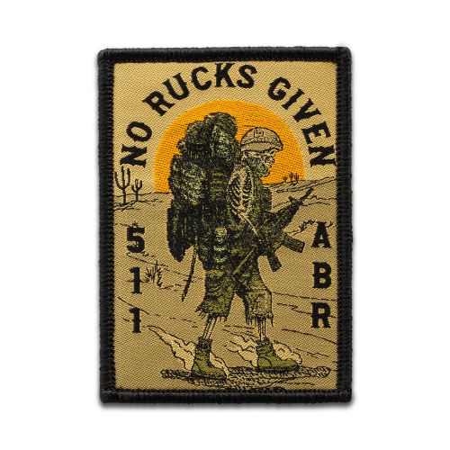 Nášivka 5.11 No Rucks Given Patch