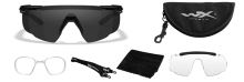 Brýle Wiley X SABER ADVANCED Matte Black - Smoke Grey + Clear (7)
