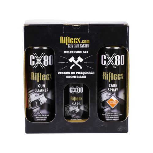 Sada na údržbu chladných zbraní RifleCX MELEE SET