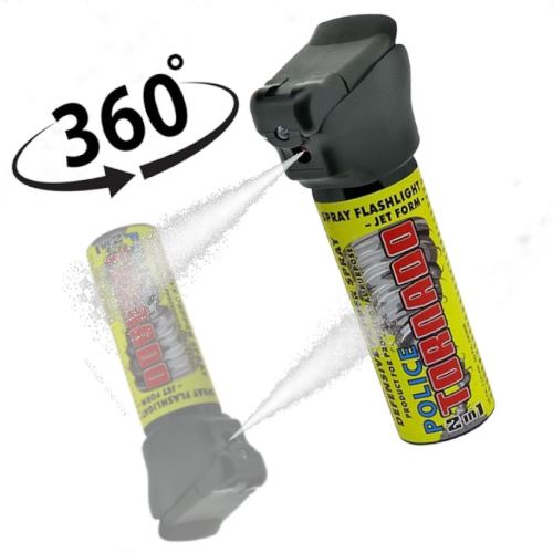 Sprejová svítilna ESP POLICE TORNADO 45 ml (360°)