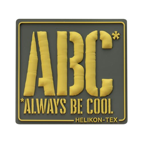 Nášivka Helikon ABC Always Be Cool Patch - Green