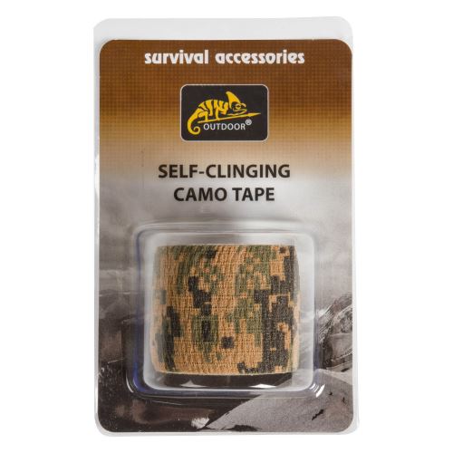Maskovací páska Helikon Self-Clinging Camo Tape - USMC Digital Woodland