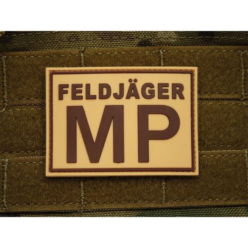 Nášivka PVC FELDJÄGER MP - Desert
