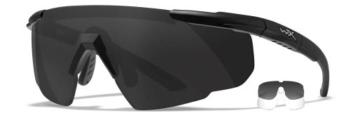 Brýle Wiley X SABER ADVANCED Matte Black - Smoke Grey + Clear