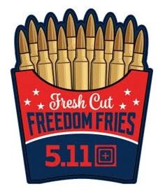 5.11 Freedoom Fries Patch
