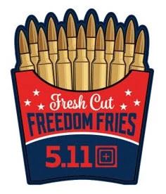 5.11 Freedoom Fries Patch