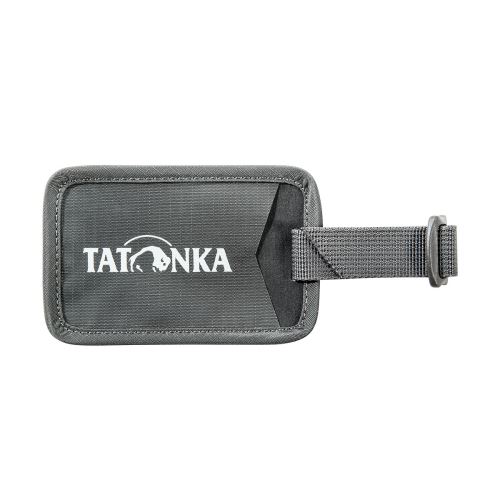 Tatonka Travel Name Tag - titan grey
