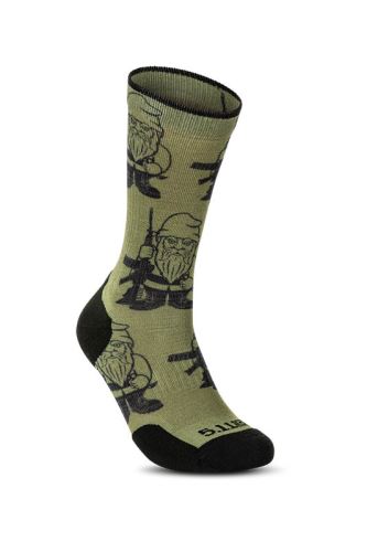 Ponožky 5.11 Sock And Awe Crew Gnome