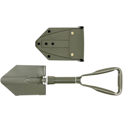 MFH Polní lopatka BW s pouzdrem - Olive green