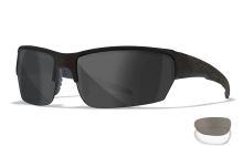Brýle Wiley X SAINT Smoke Grey + Clear/Matte Black