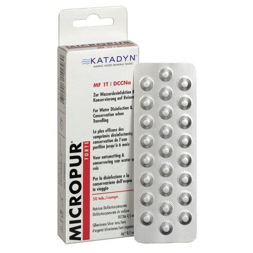 Čistící tablety Katadyn Micropur Forte 50 tablet