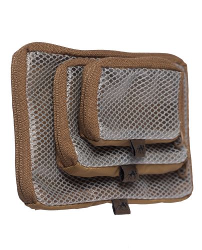 Tasmanian Tiger Mesh Pouch VL Set - Coyote