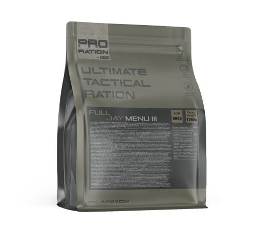 PRO RATION Ultimate Tactical Rations FULL DAY MENU I