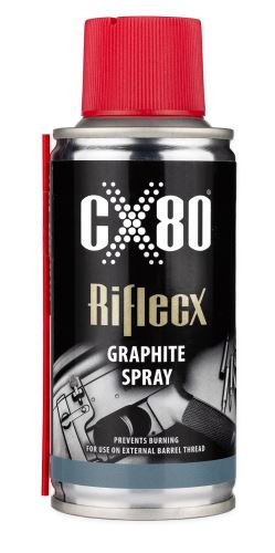 Grafitové mazivo na zbraně RifleCX GRAPHITE SPRAY 150 ml