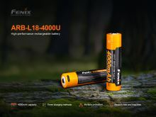 Dobíjecí USB baterie Fenix 18650 4000 mAh USB-C Li-ion (3)