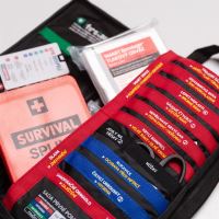 Lékárnička Survival First Aid Kit Slimline (CZ) - Black (1)